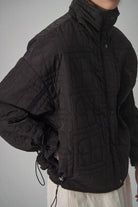 Soaked in Luxury Jackline Quilted Short Jacket - Black