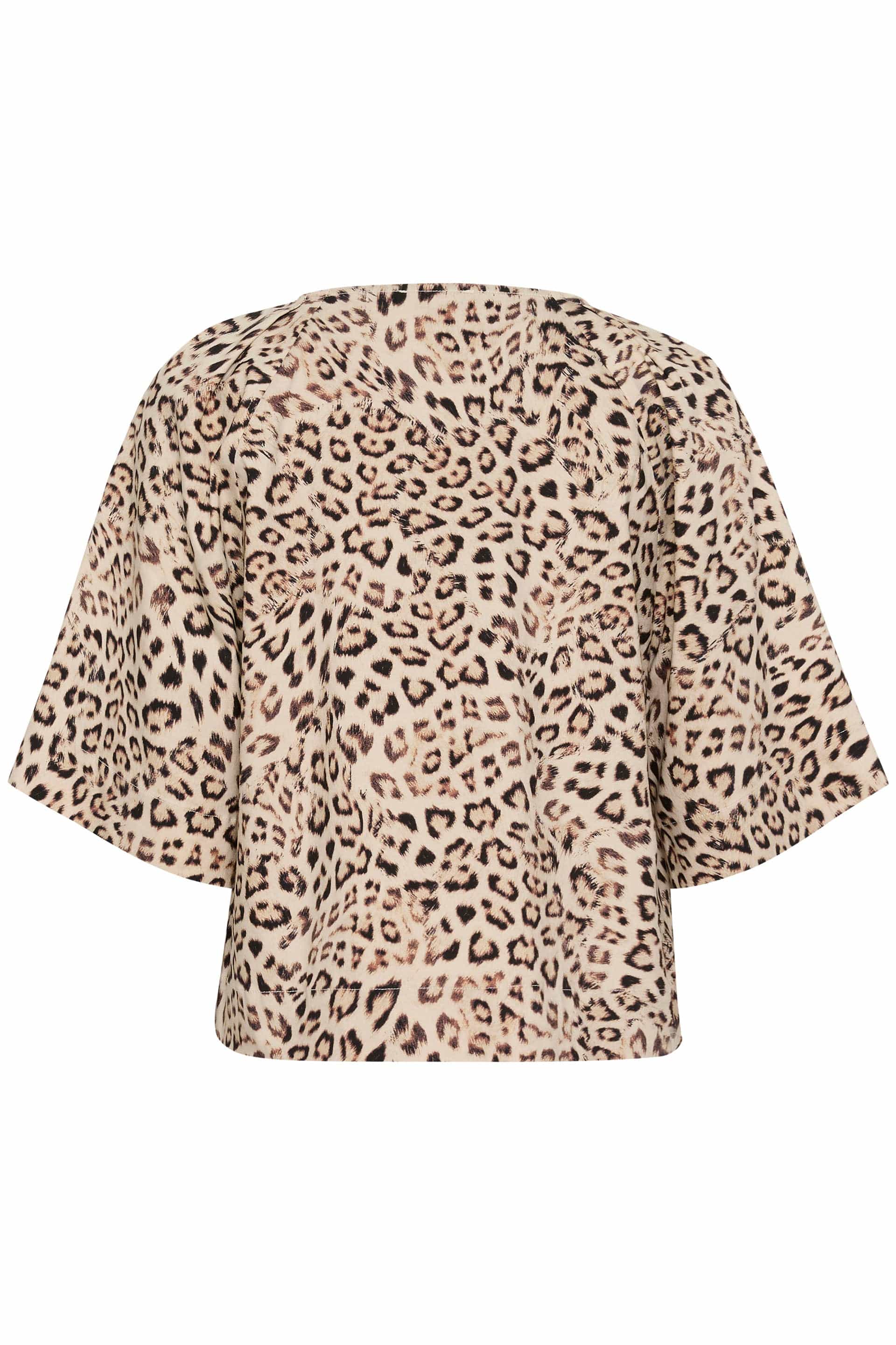 Soaked in Luxury Jalina Blouse - Leopard Print