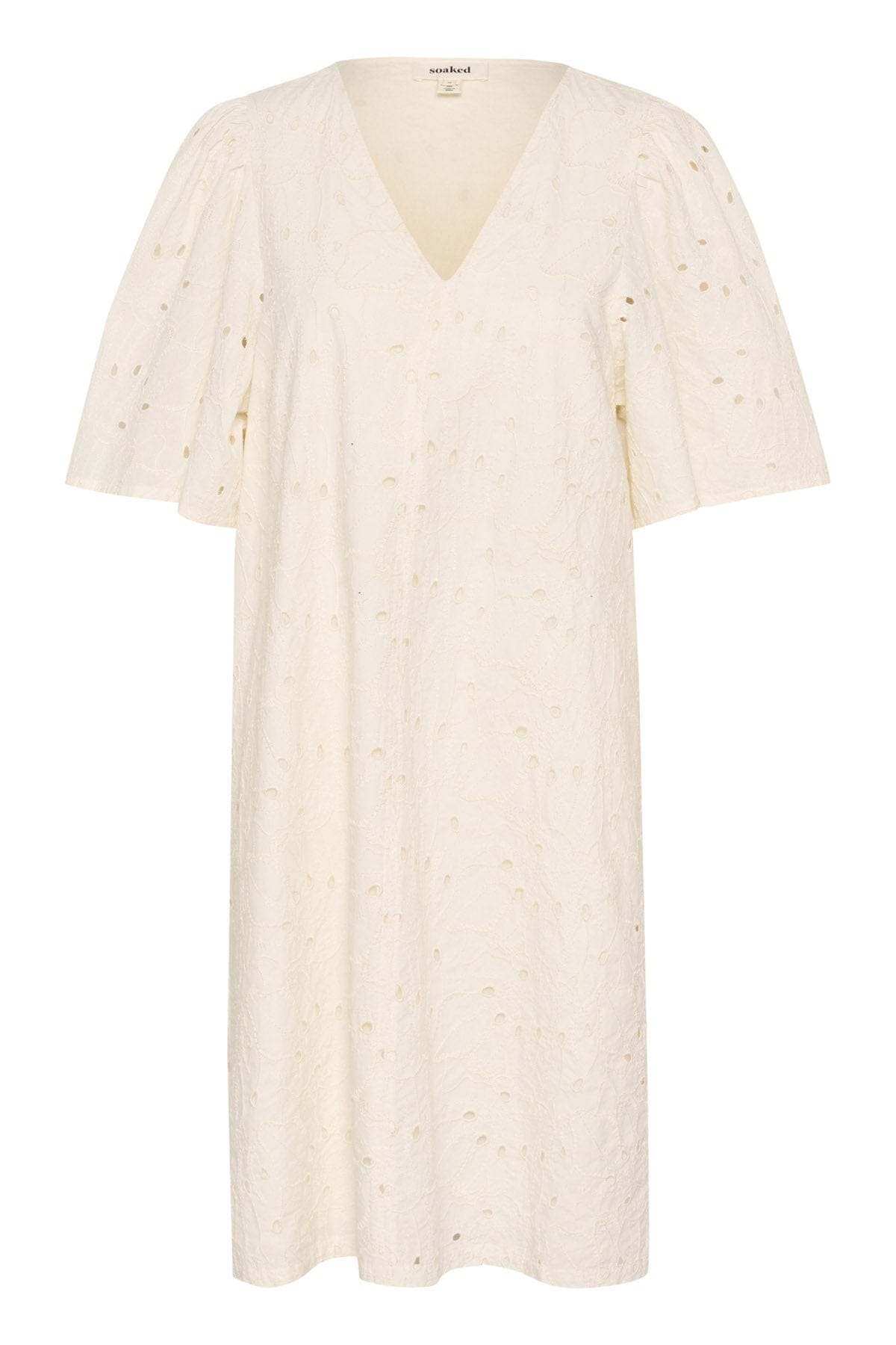 Soaked in Luxury Kiara Broderie Anglaise Dress - Whisper White