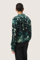 Soaked in Luxury Miria Printed Shirt - Rain Forest Splash Print