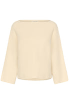 Soaked in Luxury Nerea Slash Neck Jumper - Turtledove
