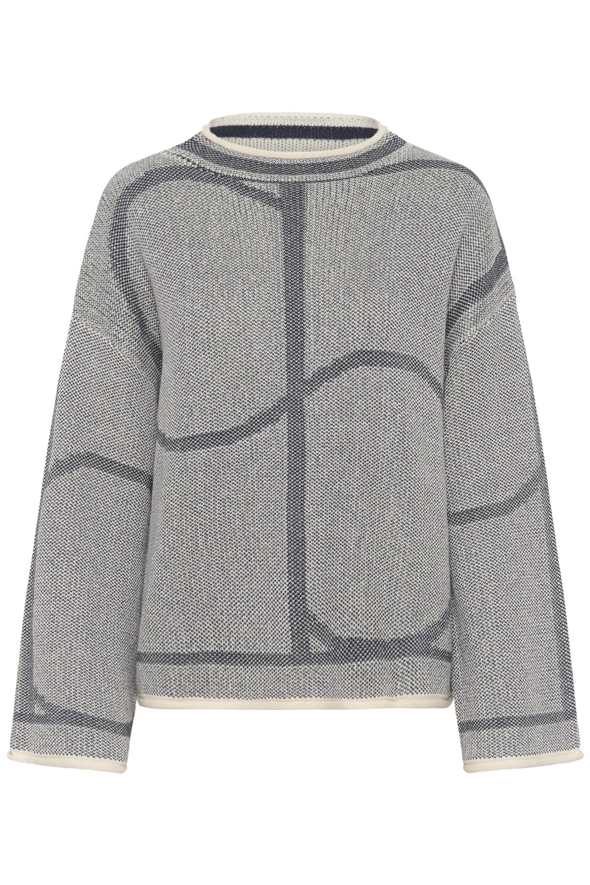 Soaked in Luxury Rava Knit Jumper - India Ink