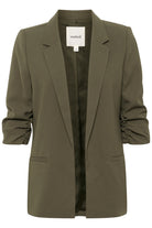 Soaked in Luxury Shirley Blazer - Grape Leaf