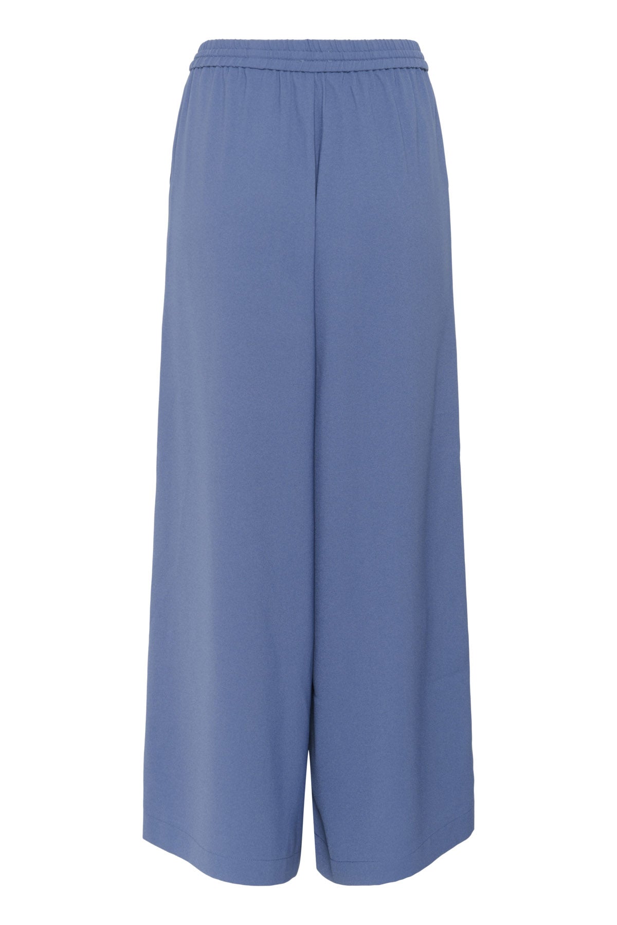 Soaked in Luxury Shirley Wide Leg Trousers - Bijou Blue