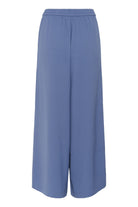 Soaked in Luxury Shirley Wide Leg Trousers - Bijou Blue