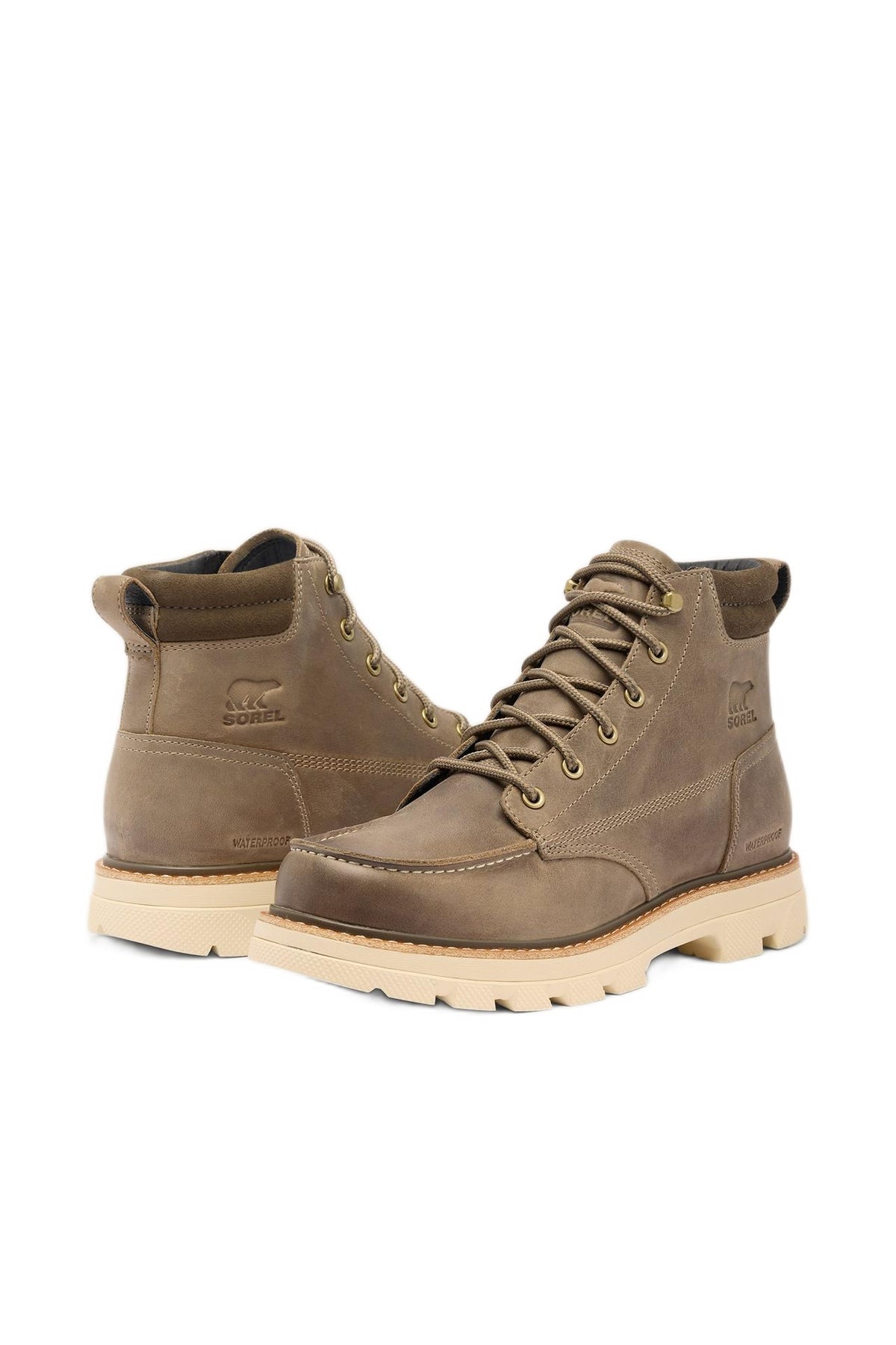Sorel Lark-47 Waterproof Boots - Wet Sand/Major