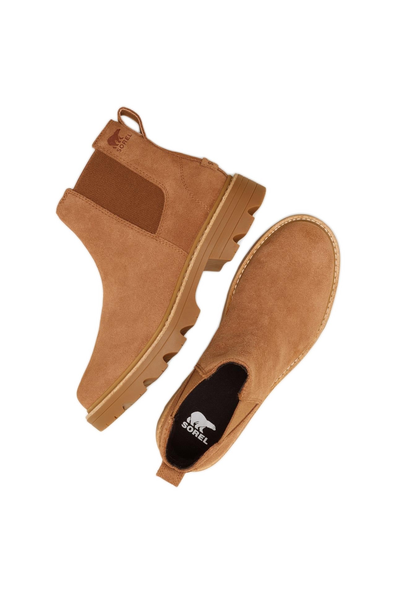 Sorel Revel RD Waterproof Chelsea Boots - Velvet Tan/Gum 2