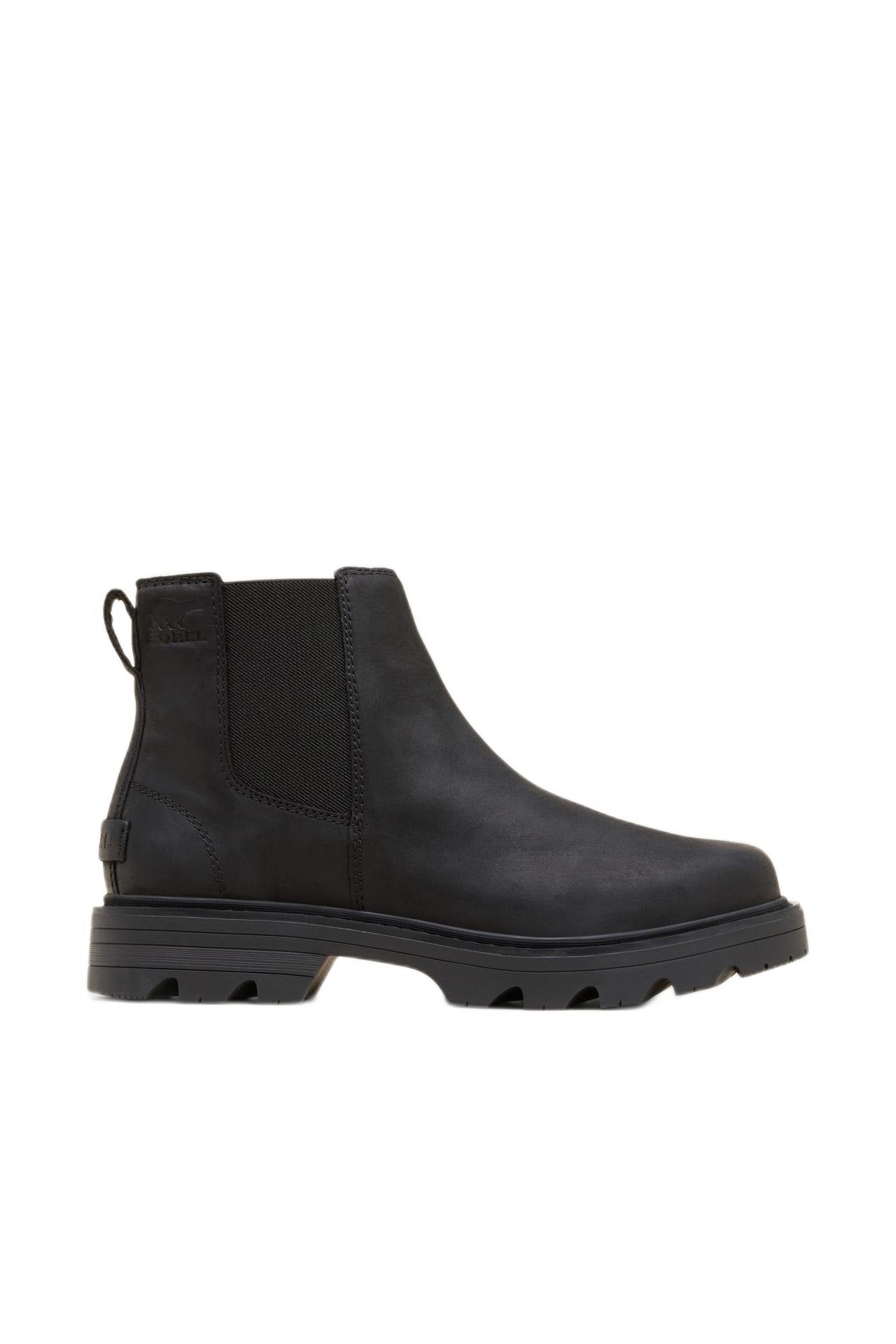 Sorel Revel Waterproof Chelsea Boots - Black/Black