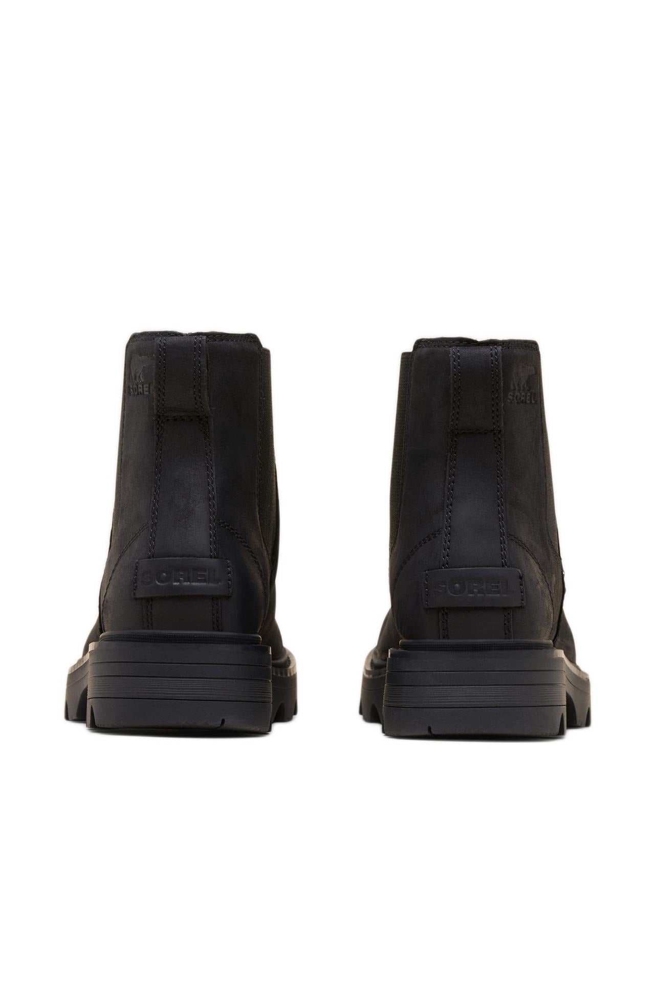 Sorel Revel Waterproof Chelsea Boots - Black/Black