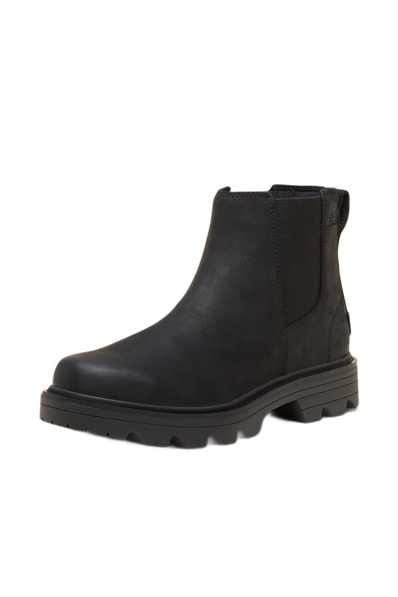 Sorel Revel Waterproof Chelsea Boots - Black/Black
