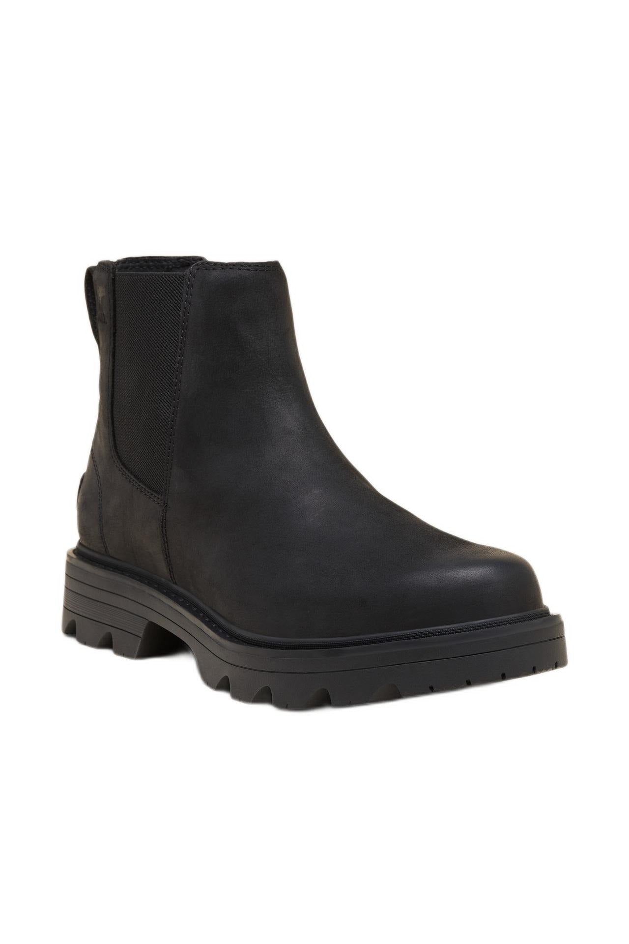Sorel Revel Waterproof Chelsea Boots - Black/Black