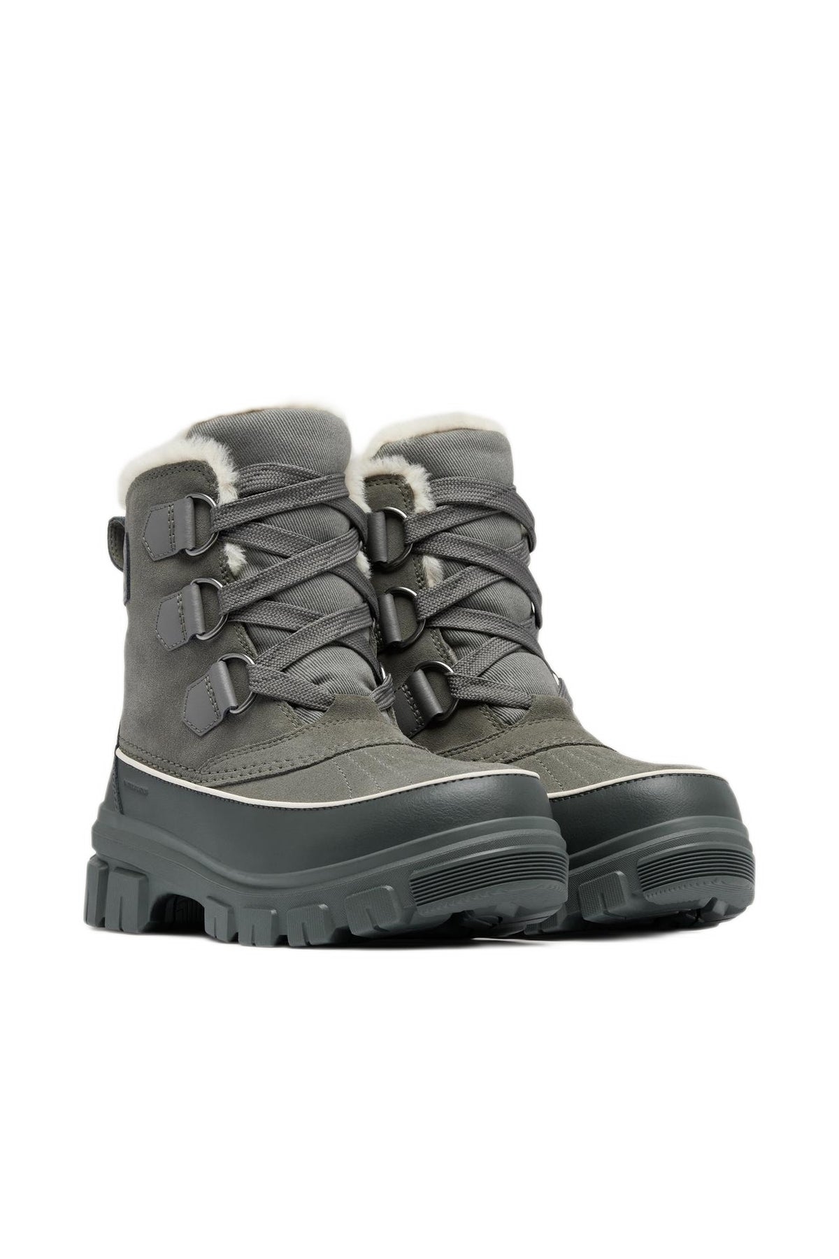 Sorel Torino Waterproof Snow Boots - Quarry/Grill