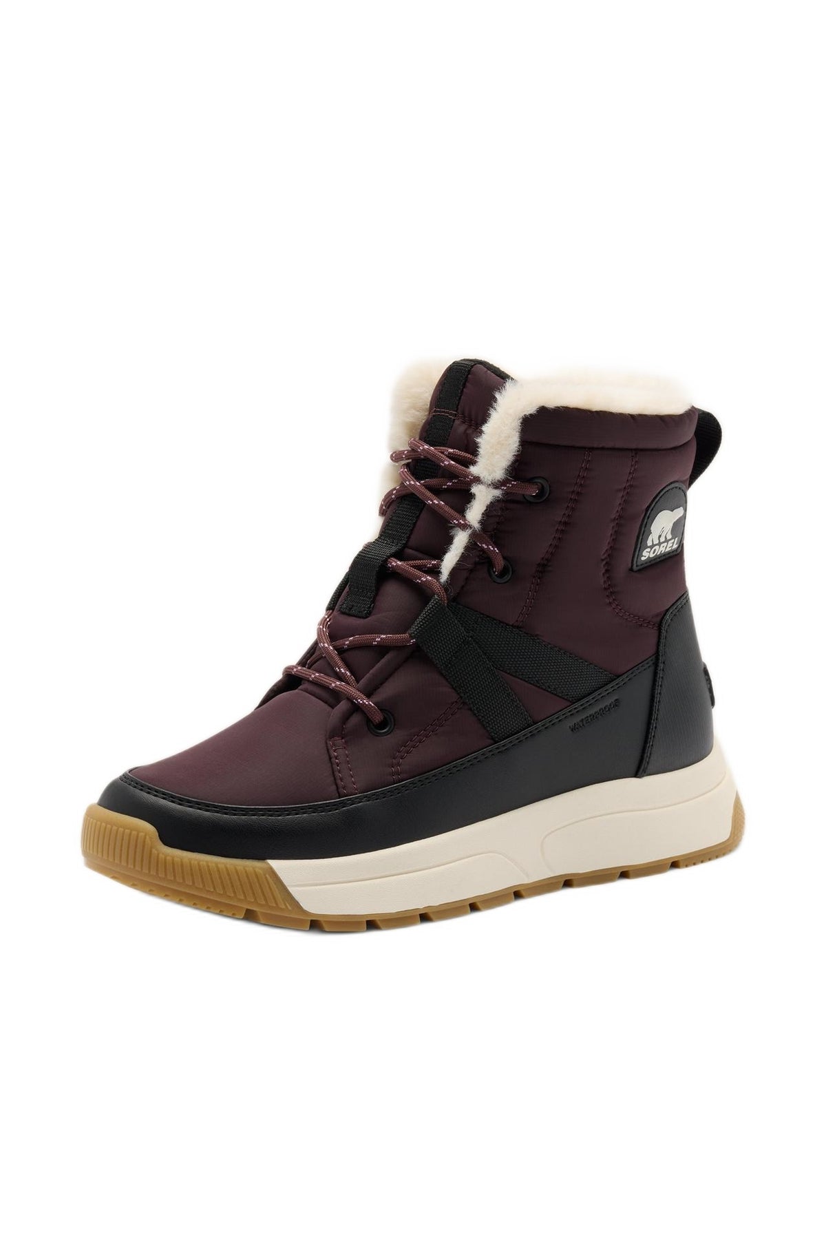 Sorel Whitney III Waterproof Winter Boots - Red Lodge/Black