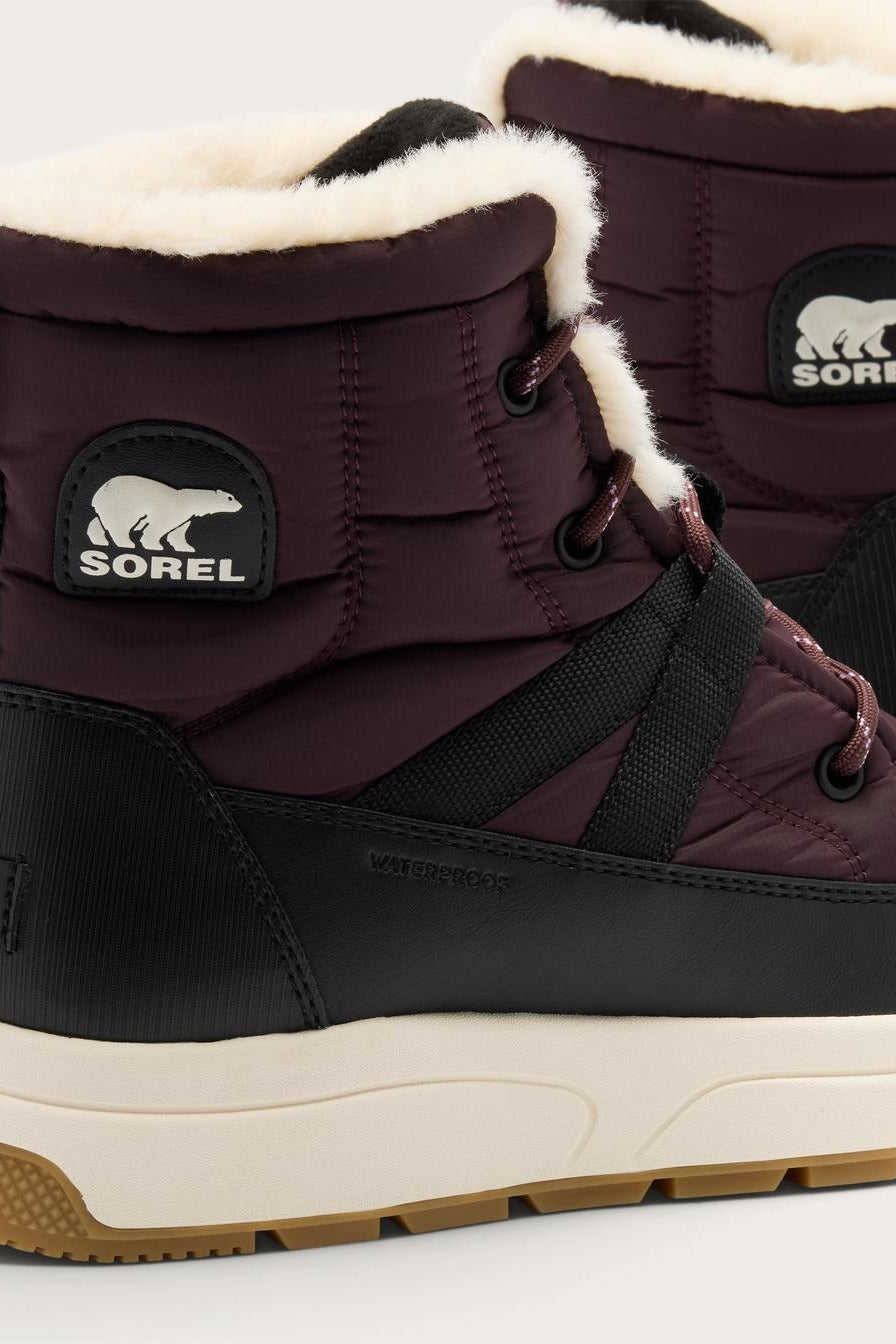 Sorel Whitney III Waterproof Winter Boots - Red Lodge/Black