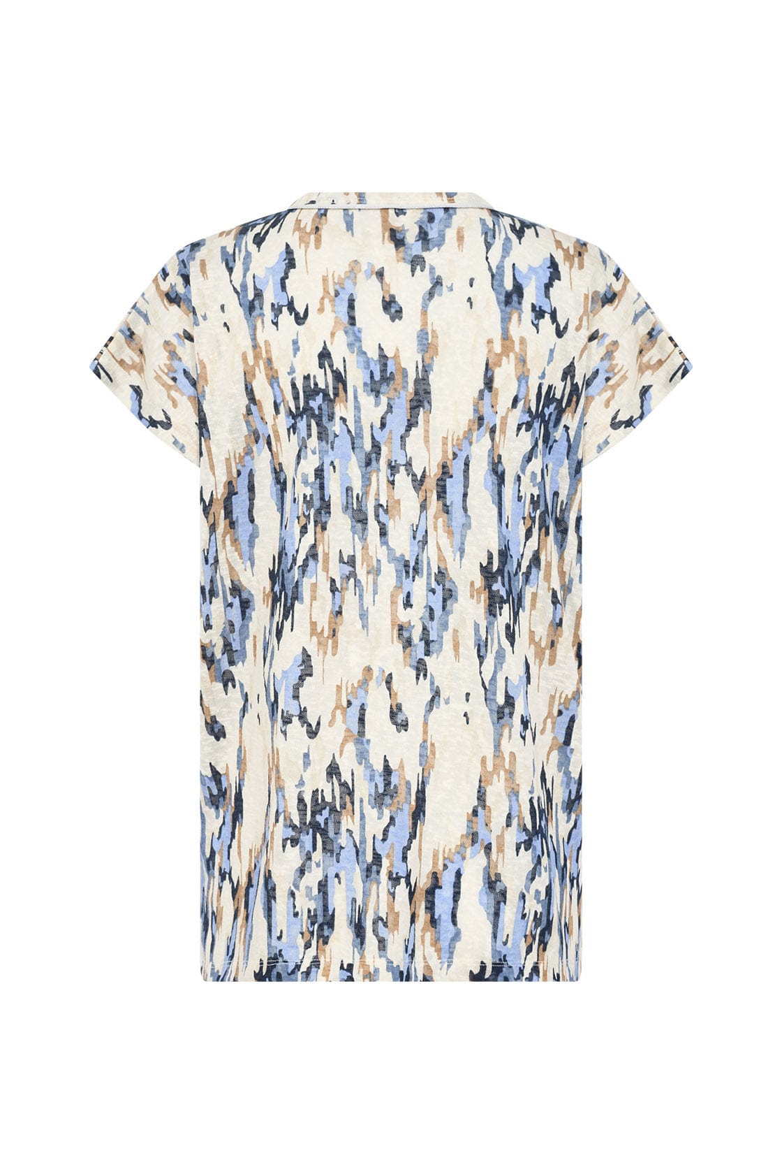 Soya Concept Aretha T-Shirt - Air Blue Combi