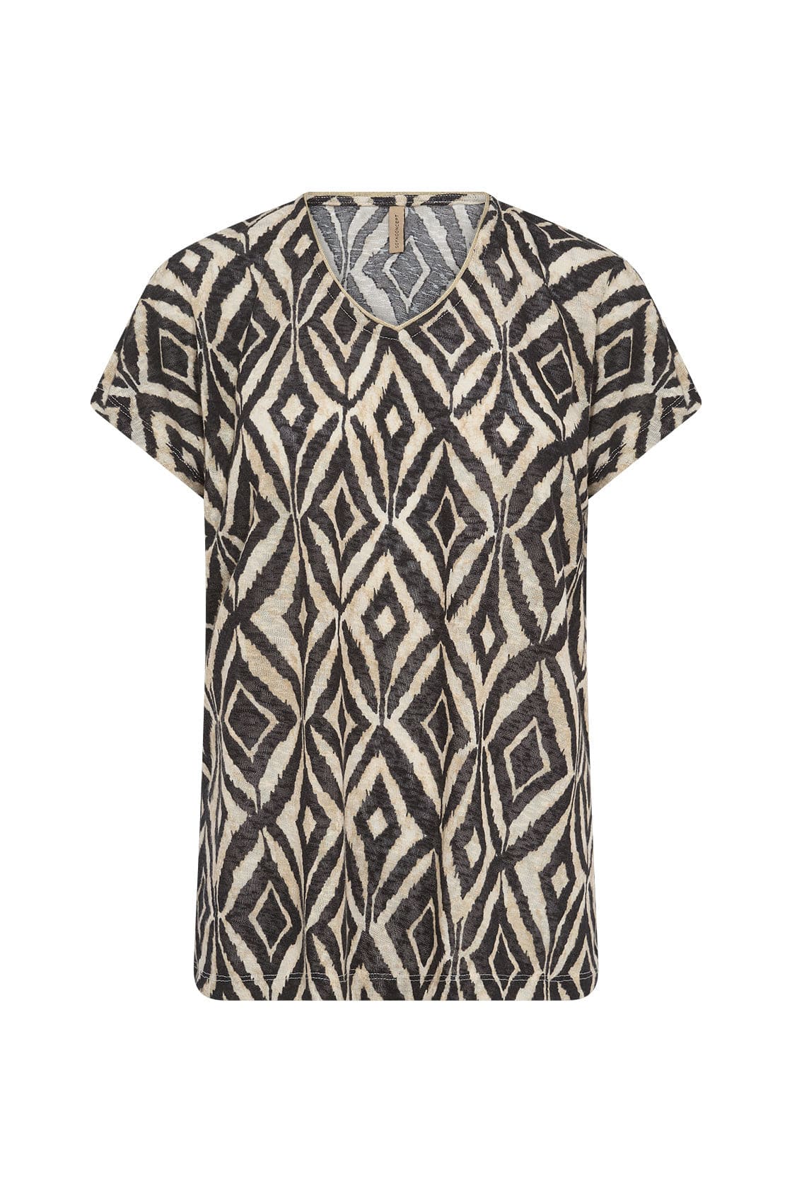 Soya Concept Aretha T-Shirt - Black Combi