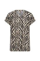 Soya Concept Aretha T-Shirt - Black Combi