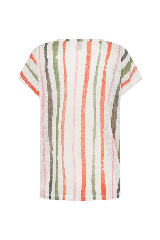 Soya Concept Aretha T-Shirt - Dusty Clay Combi