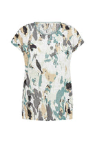 Soya Concept Aretha T-Shirt - Frosty Spruce Combi