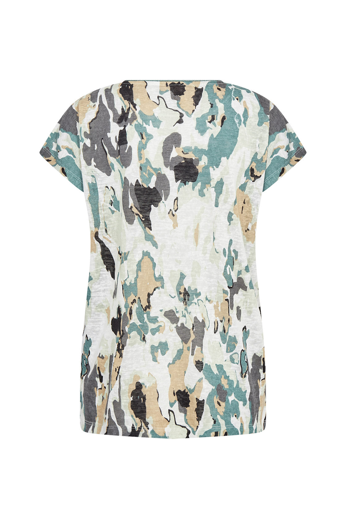 Soya Concept Aretha T-Shirt - Frosty Spruce Combi