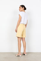 Soya Concept Babette Button-Detail T-Shirt - White