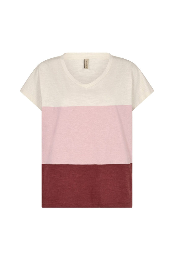 Soya Concept Babette T-Shirt - Wine Combi