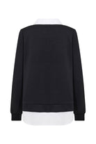 Soya Concept Banu 2 in 1 Sweatshirt - Black