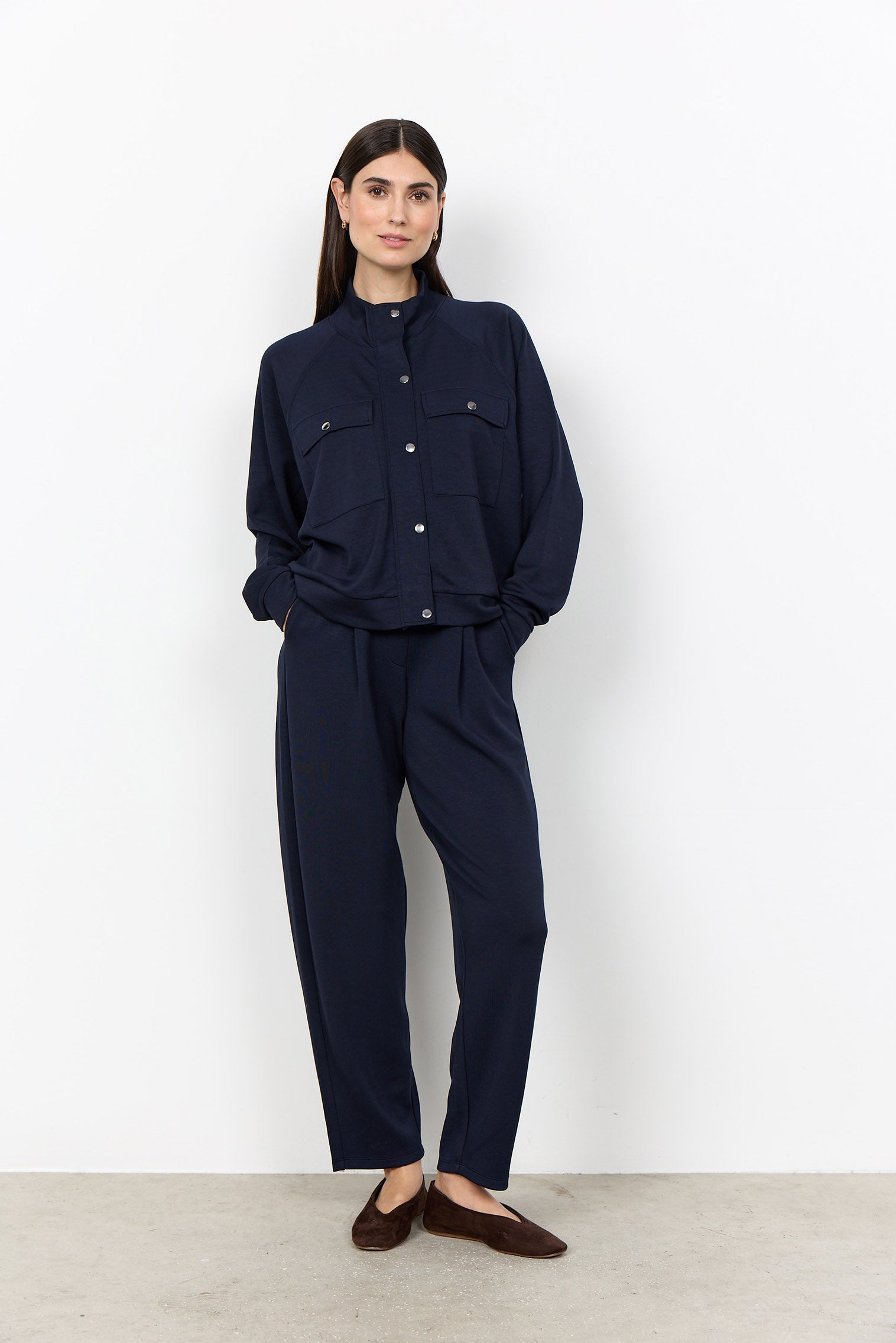 Soya Concept Banu Cardigan - Navy