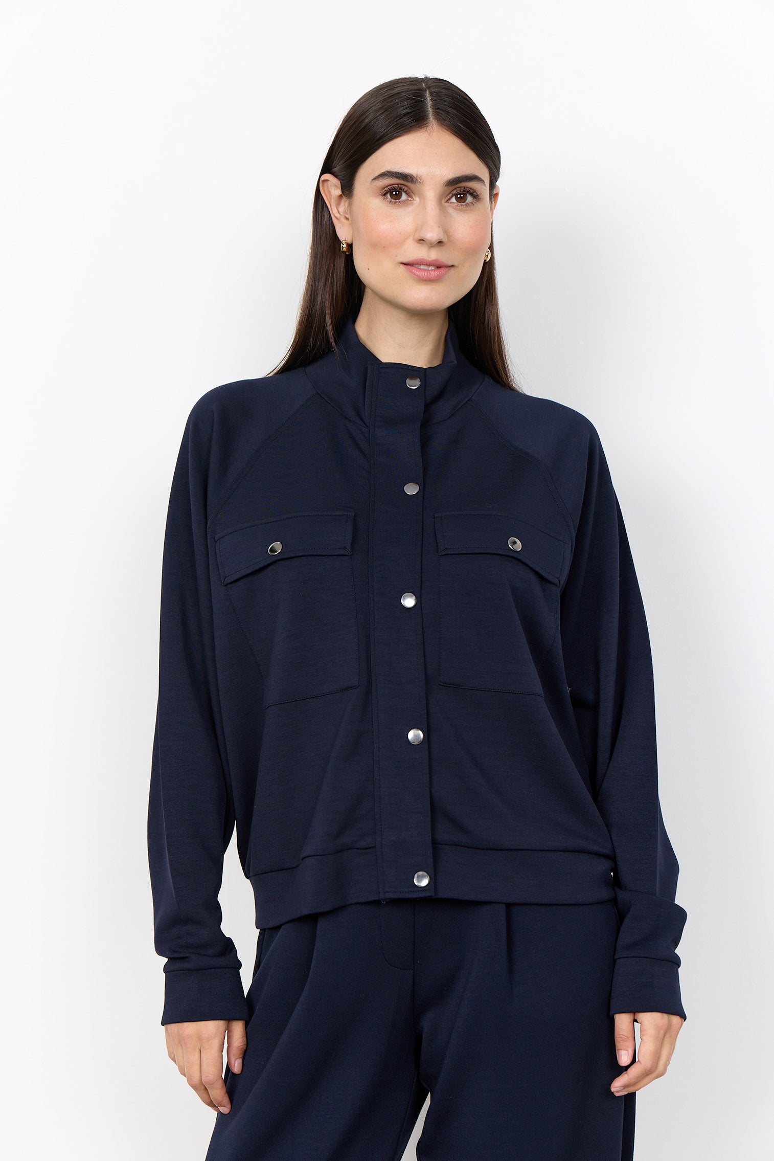 Soya Concept Banu Cardigan - Navy