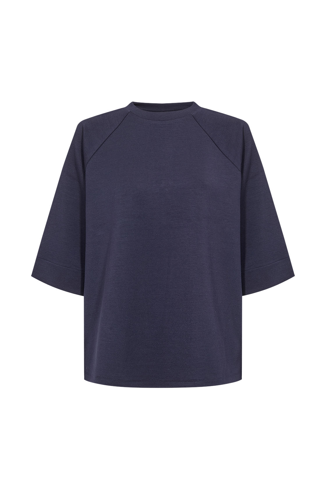 Soya Concept Banu Drop Shoulder T-Shirt - Navy