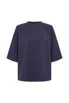 Soya Concept Banu Drop Shoulder T-Shirt - Navy