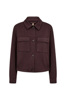 Soya Concept Banu Jacket - Chocolate Plum