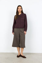 Soya Concept Banu Jacket - Chocolate Plum