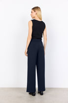 Soya Concept Banu Jersey Trousers - Navy