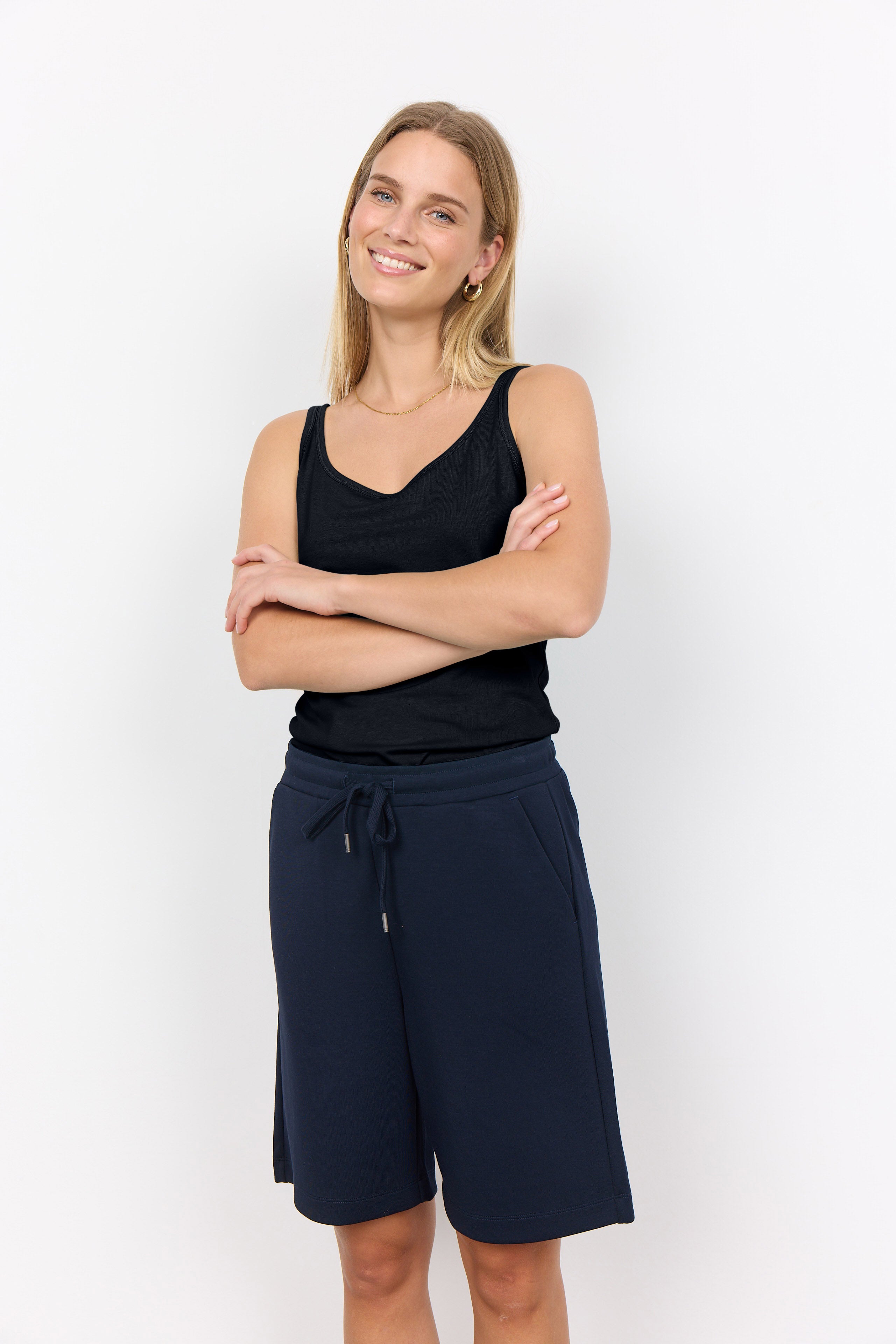 Soya Concept Banu Lounge Short - Navy 