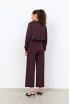 Soya Concept Banu Lounge Trousers - Chocolate Plum