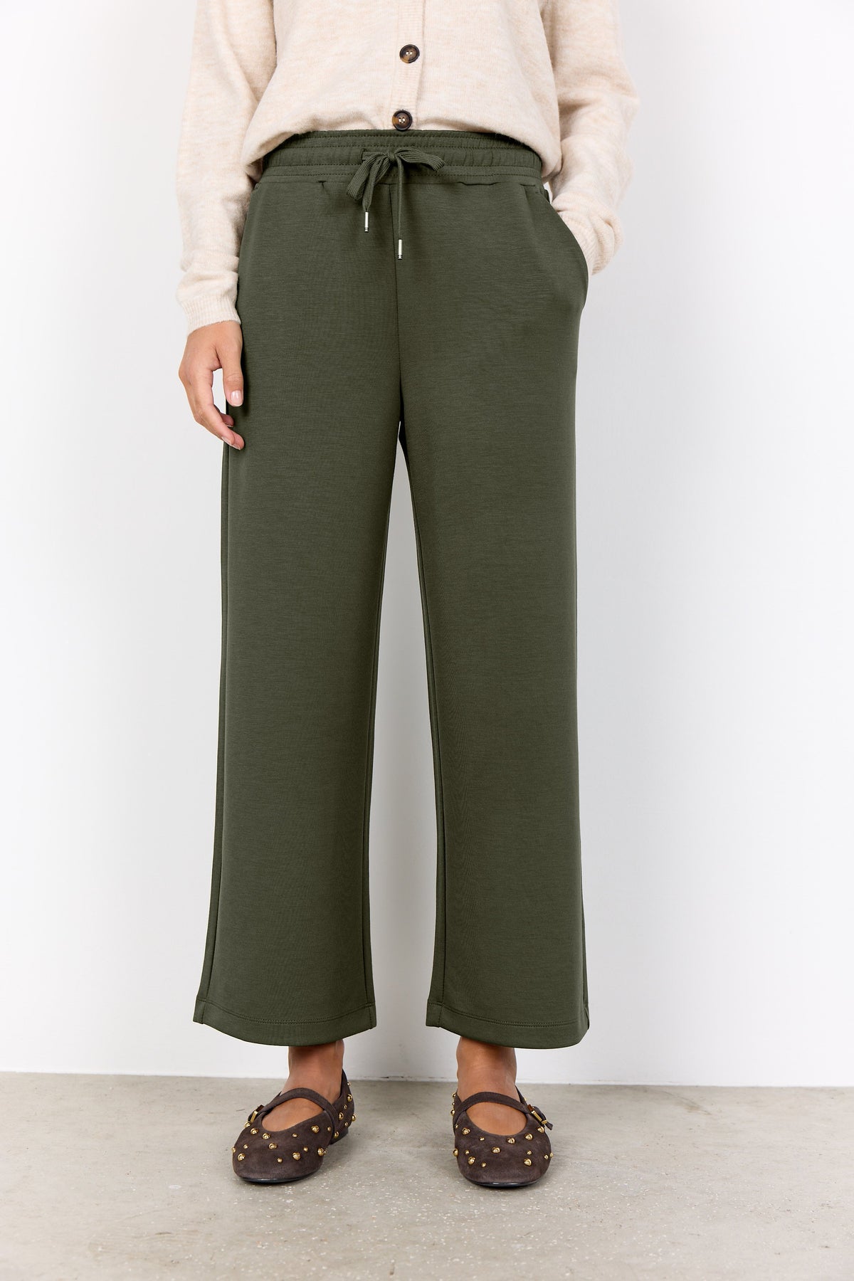 Soya Concept Banu Lounge Trousers - Forest Night