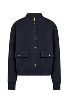 Soya Concept Banu Popper Front Jacket - Navy