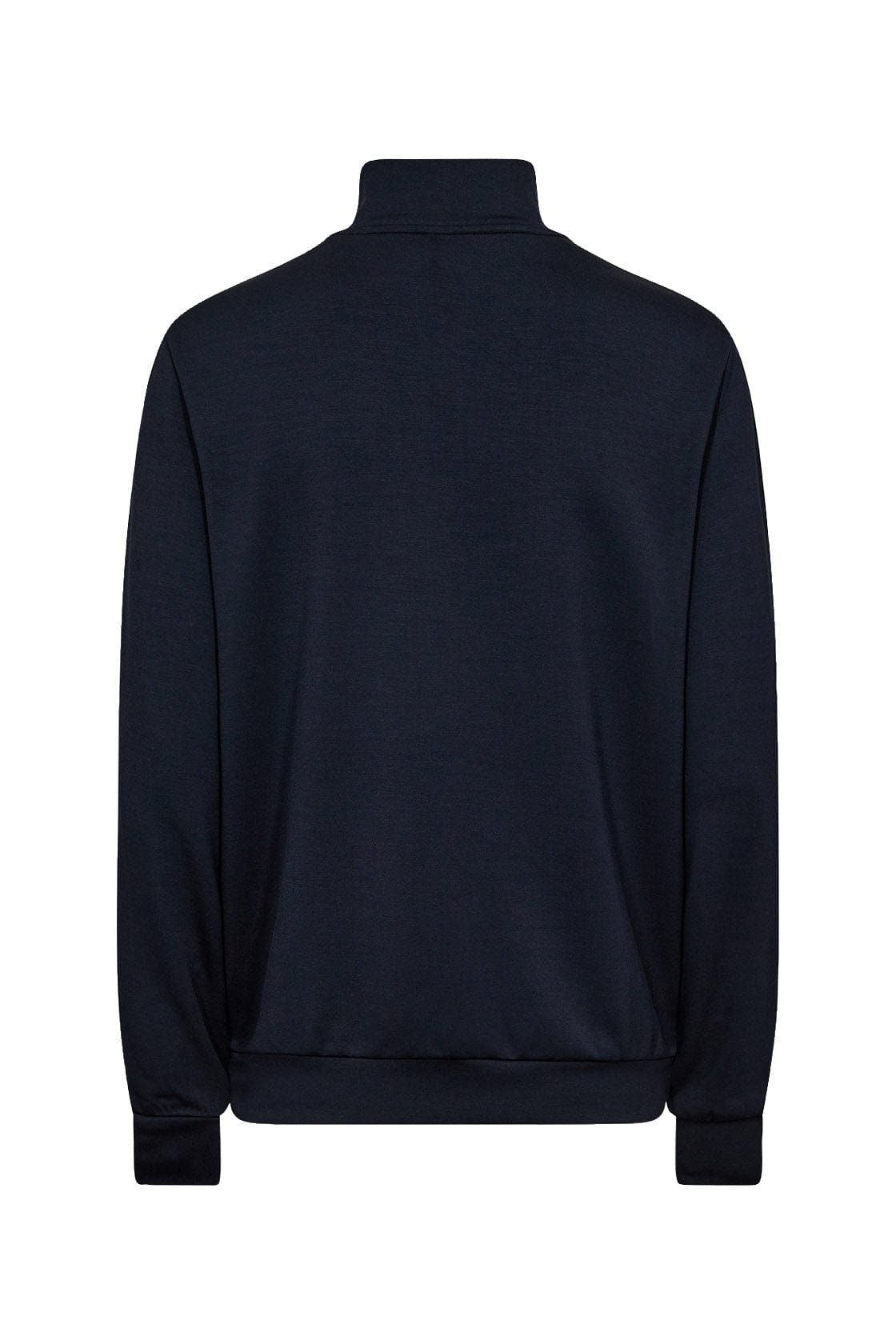 Soya Concept Banu Quarter Zip Sweatshirt - Navy