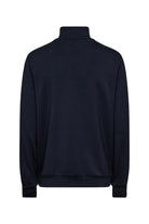 Soya Concept Banu Quarter Zip Sweatshirt - Navy