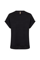 Soya Concept Banu Short Sleeve T-Shirt - Black