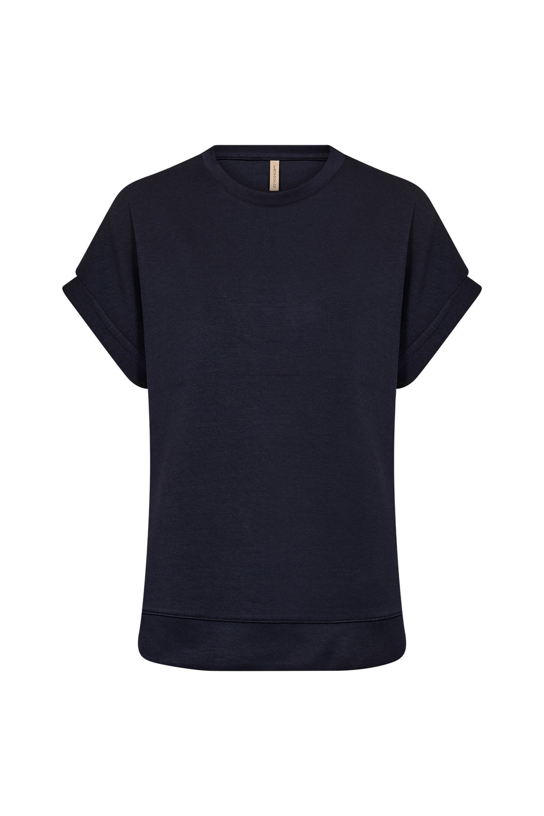 Soya Concept Banu Short Sleeve T-Shirt - Navy
