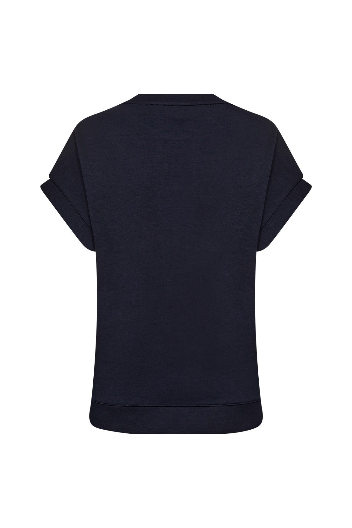 Soya Concept Banu Short Sleeve T-Shirt - Navy