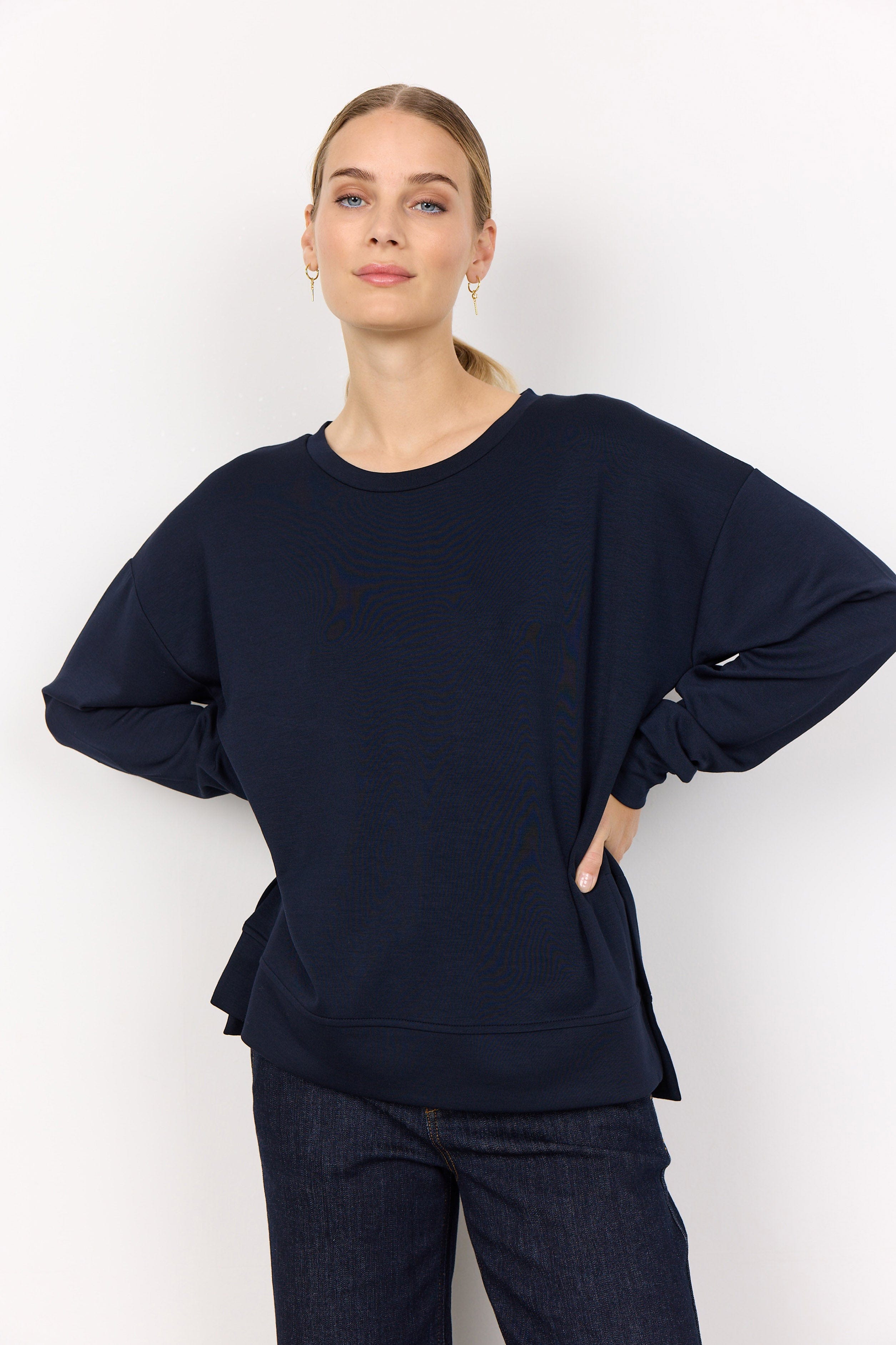 Soya Concept Banu Sweatshirt - Navy