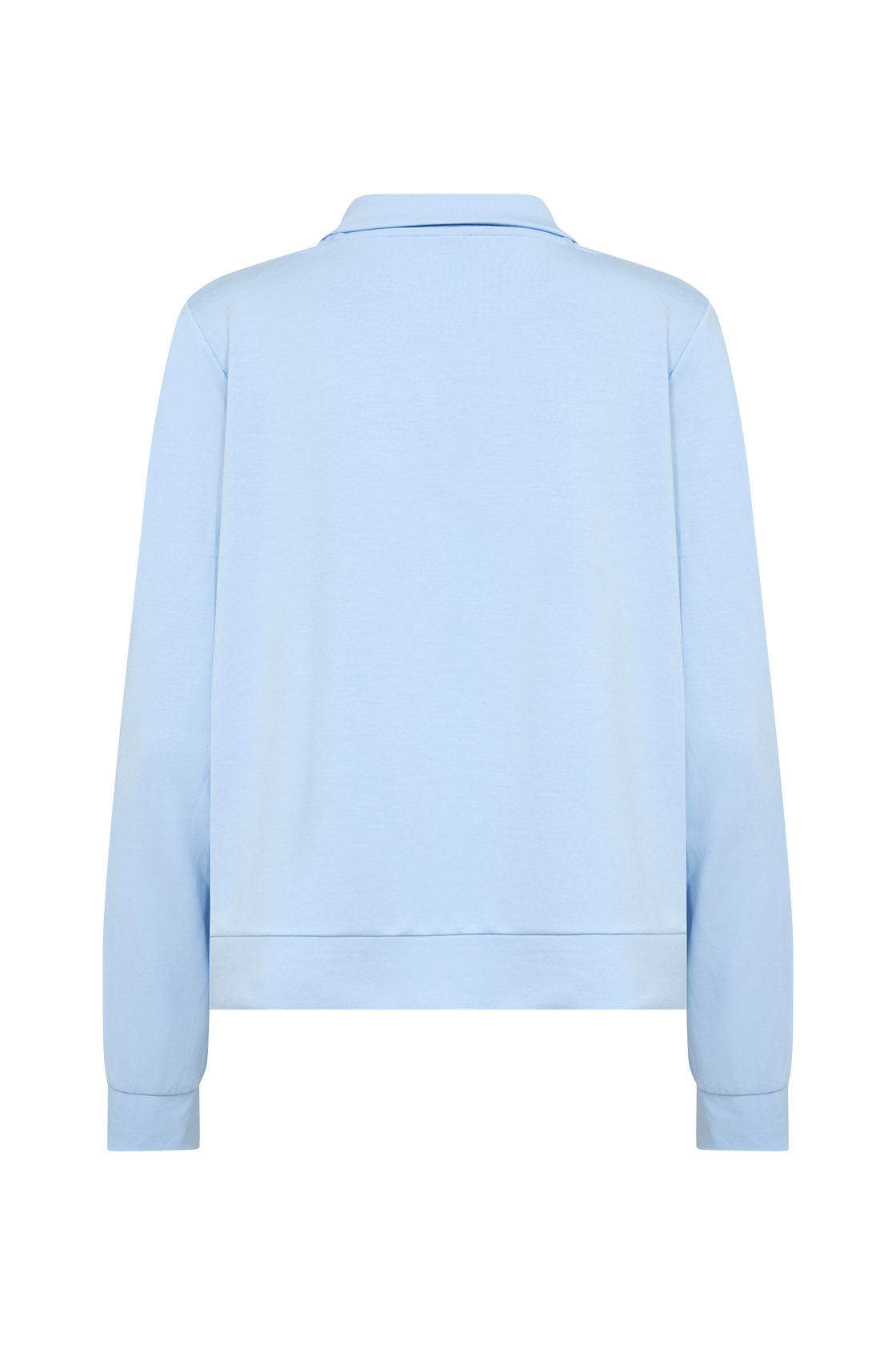 Soya Concept Banu Sweatshirt with Collar - Windsurfer