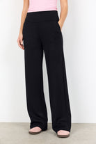 Soya Concept Banu Wide Leg Trousers - Black