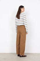 Soya Concept Base Stripe Organic Cotton Jersey Top - Windsurfer Combi