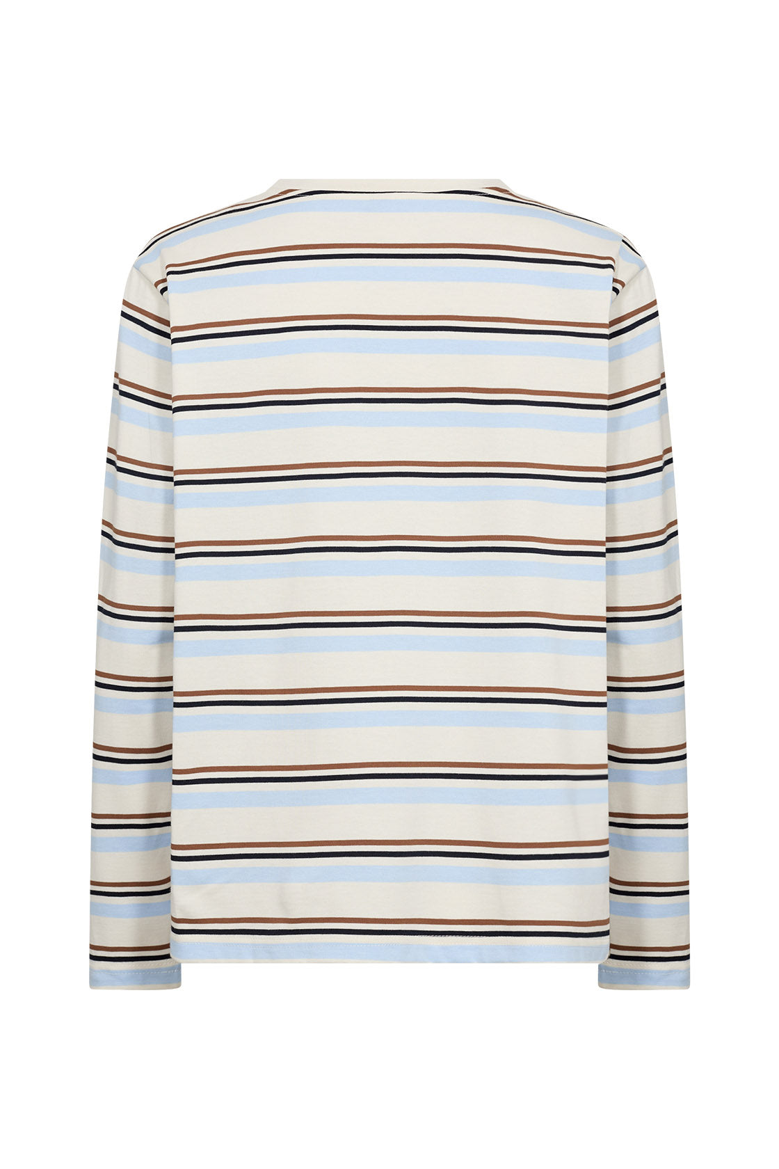 Soya Concept Base Stripe Organic Cotton Jersey Top - Windsurfer Combi