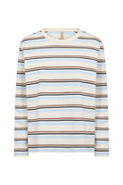 Soya Concept Base Stripe Organic Cotton Jersey Top - Windsurfer Combi
