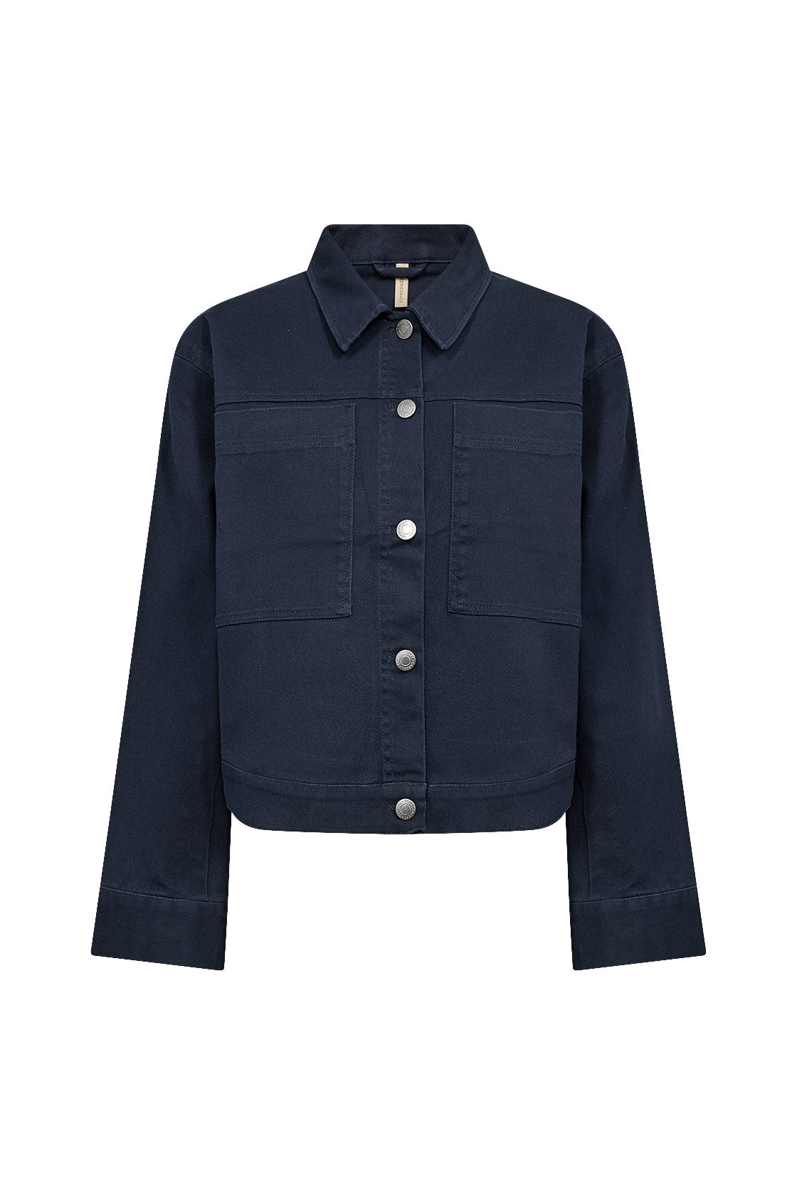 Soya Concept Bess Cotton Stretch Jacket - Navy